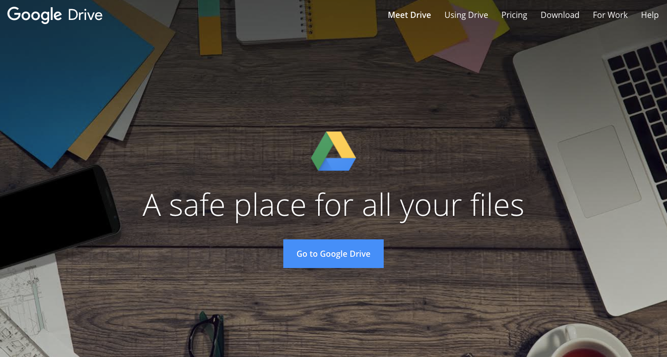 Google Drive Cloud Storage File Backup for Photos Docs More