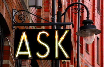 asking for backlinks