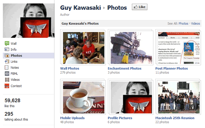 Guy Kawasaki Facebook photos