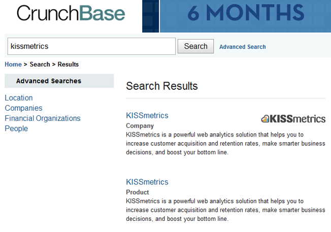  alternative and sophisticated online search engine crunchbase