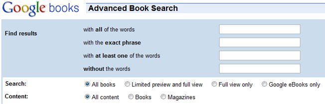  alternative and sophisticated online search engine google books