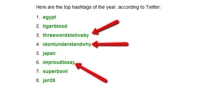 Twitter Tip - Use Hashtags