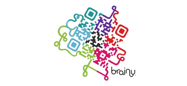 QR code design example