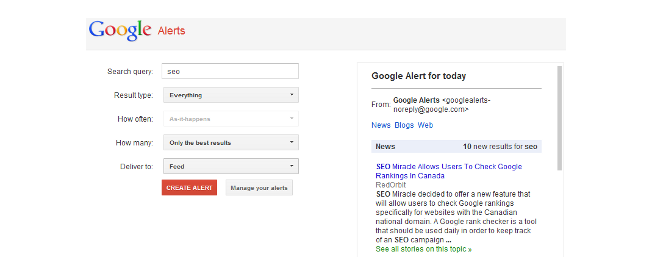 Google Alerts