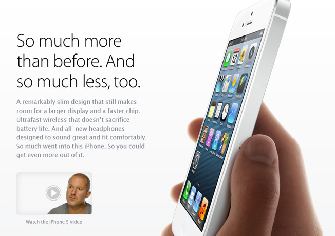 Apple copywriters like broken sentences