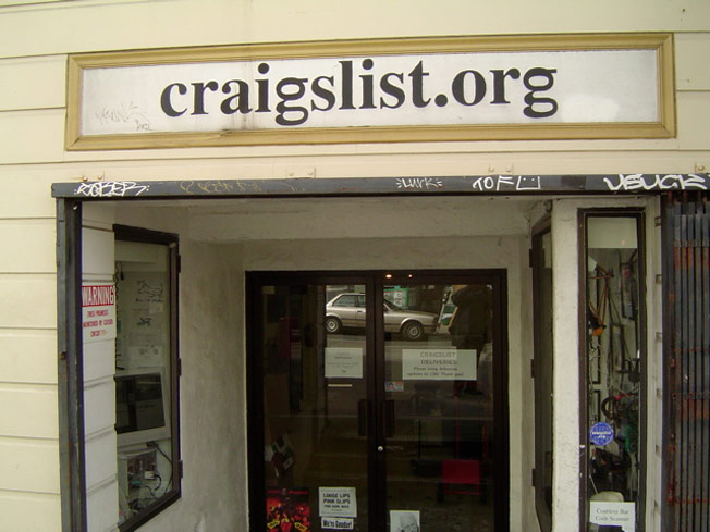 the craigslist office in San Francisco, CA