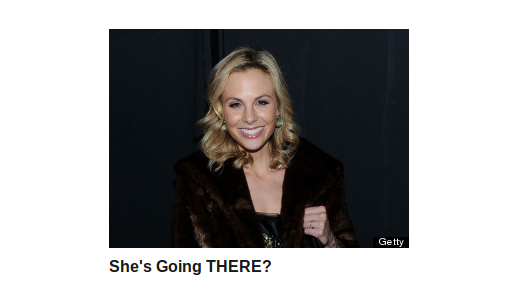 she's going there clickbait