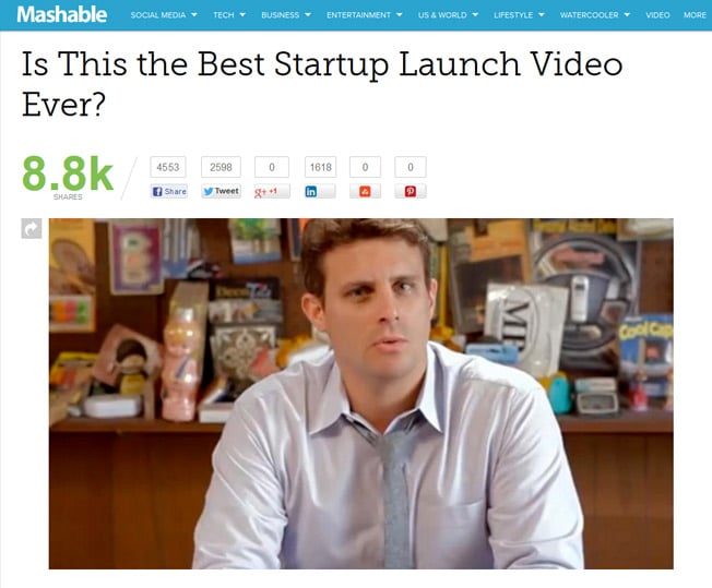 Mashable Dollarshaveclub