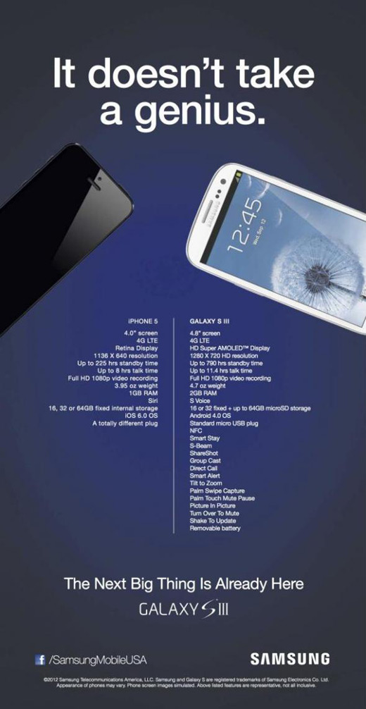 samsung galaxy s3 ad