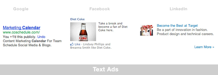 different type of internet ads display ad example 