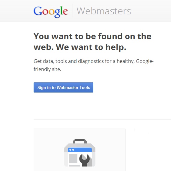 Webmasters tools