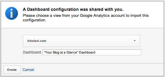 adding dashboard from others - ابزارک google analytics چیست؟