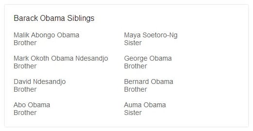 barack obama siblings