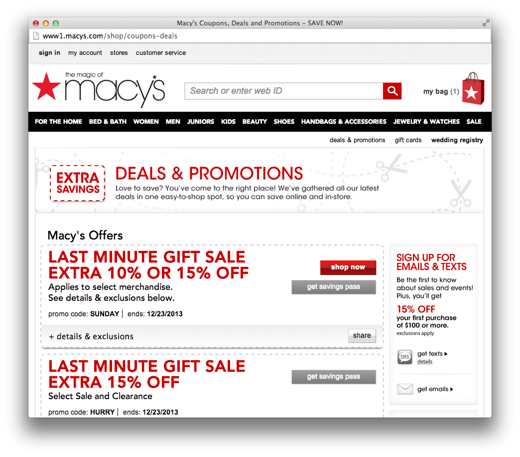 Applying Discounts and Promotions on Ecommerce Websites