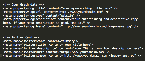 final code screen open graph meta tags conclusion 