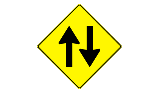9 two way sign