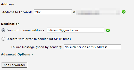 add forwarder in gmail