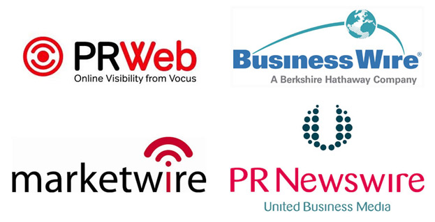 logos of quality press release outlets