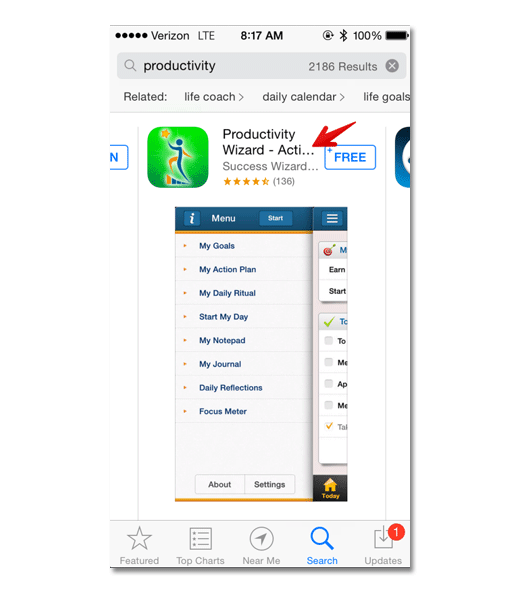 productivity wizard in app store