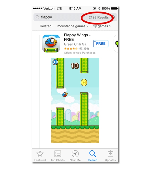 search for flappy