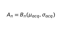 An equation