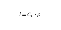 l equation