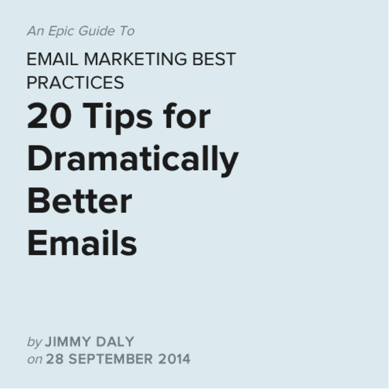 email marketing best practices