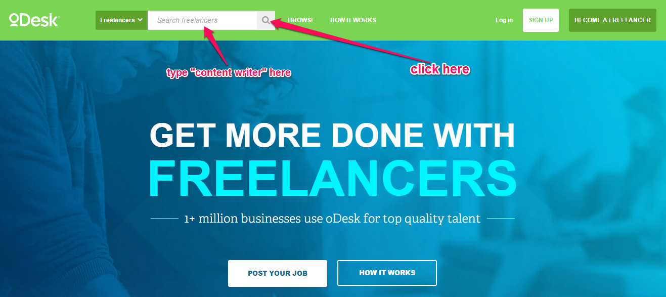 Get more done. Odesk. Qdesk.