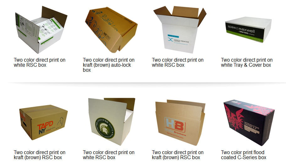 merchandise packaging boxes