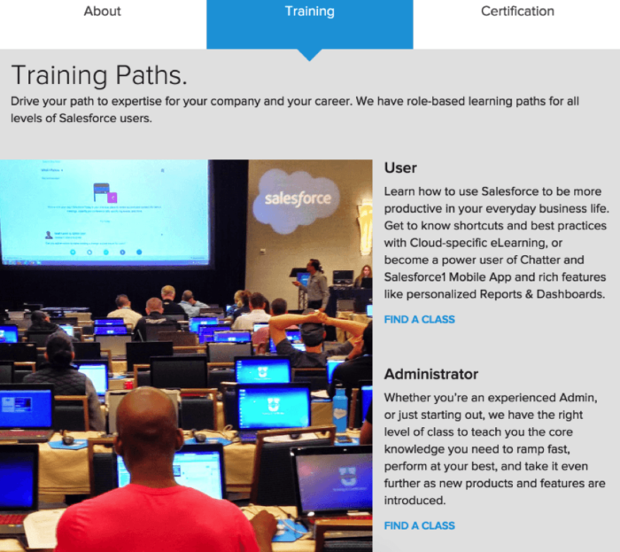 training-paths