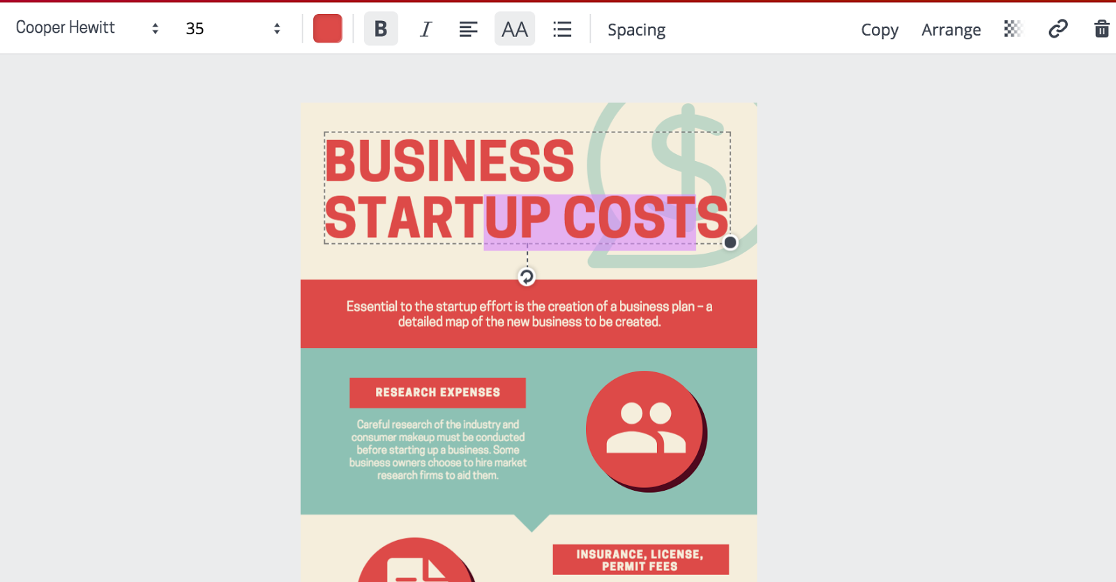 advanced SEO techniques  use canva to create infographics 