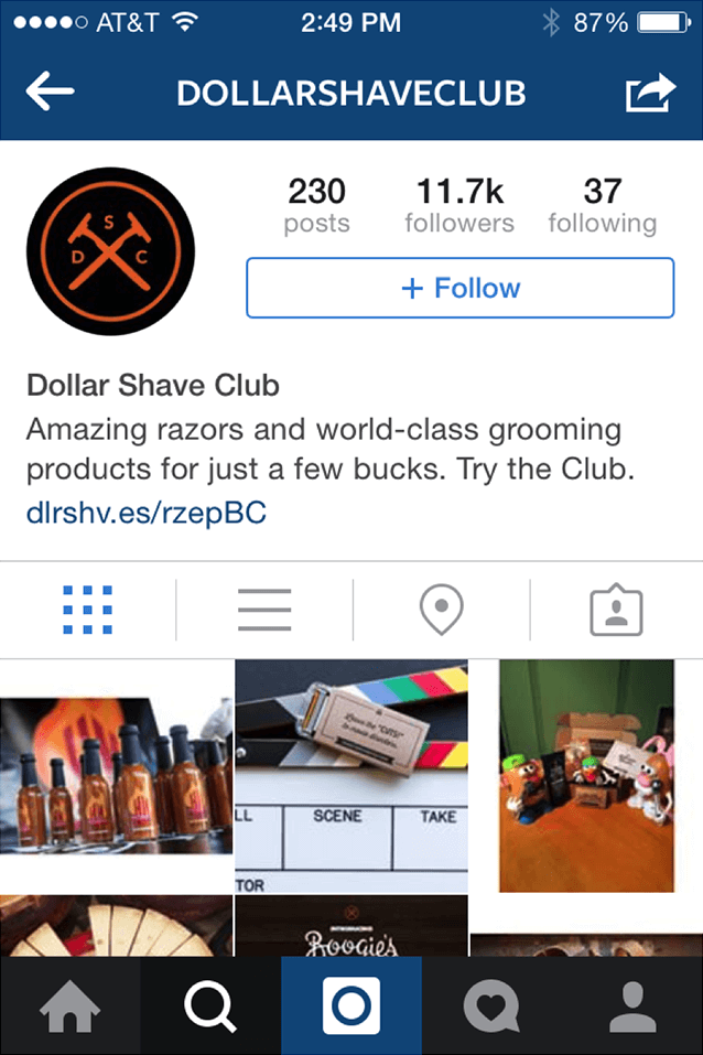 dollar shave club - do non local followers help for my business instagram