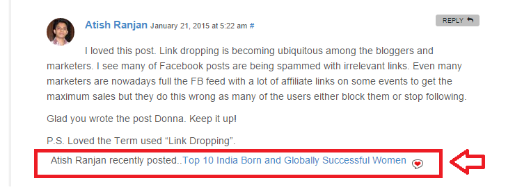 Place links of your blog site to other related sites, if they allow it.