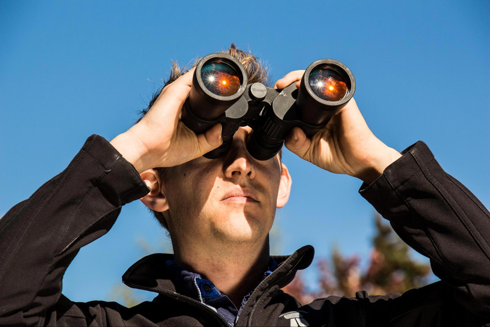 Now was the competition. Competitors. Competitor Analysis. Competitor. Neighbor holding Binoculars PNG.