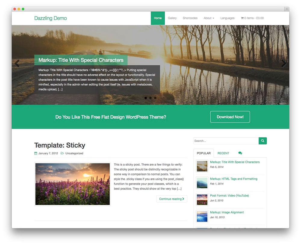 Download Free Website Templates For Wordpress