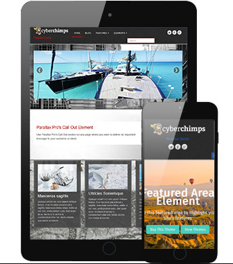 parallax free wordpress theme