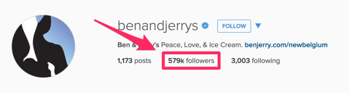 facebook advertising ben and jerrys instagram