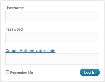 esempio di codice generato da Google Authenticator