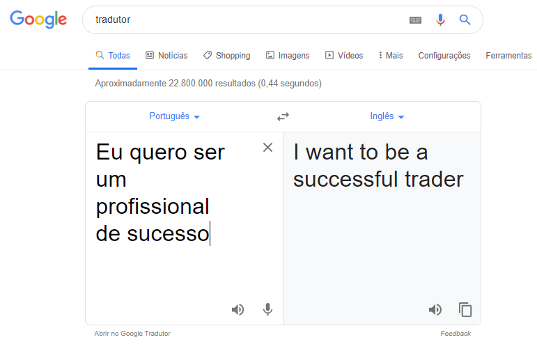 Google Tradutor - Pesquisa Google