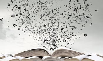 Opened book