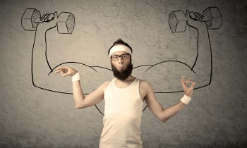 Slim male wants to be strong