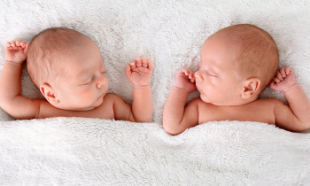 Newborn twins