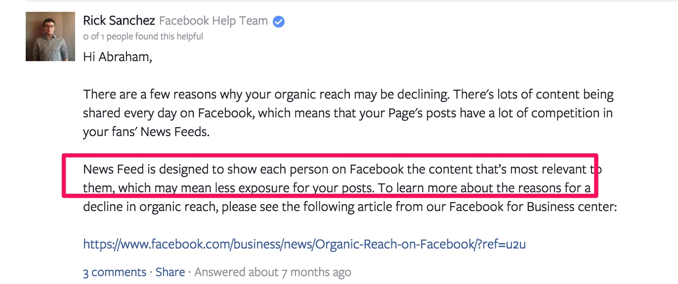 Facebook explica como não ter seu conteúdo flopado no feed