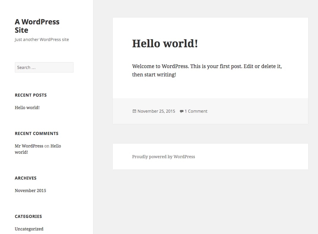 blog à quoi ressemblent les thèmes WordPress 
