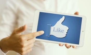 Like Thumb Icon inside of tablet