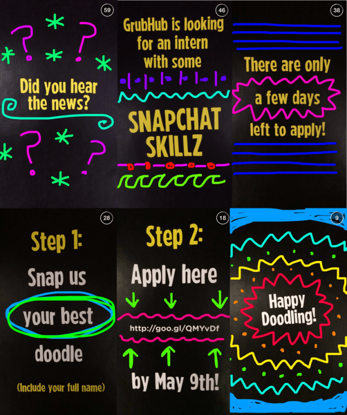 Snapchat Positive Example The 4 Principles of Successful Snapchat Marketing