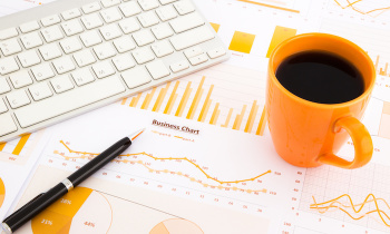 graphs, charts, data report
