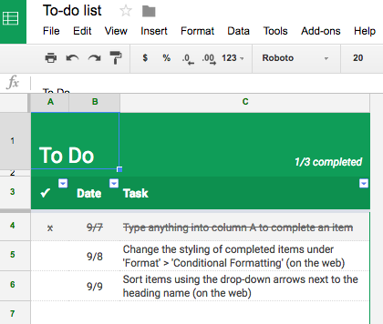 Google tools google sheets 