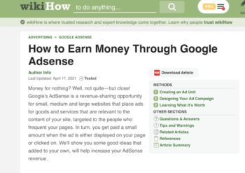 Google's SERP Featured Snippet - Be the best at answering questions, wikiHow example