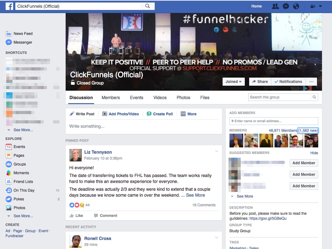 How to Create an 15,15-Member Facebook Group When You Have No